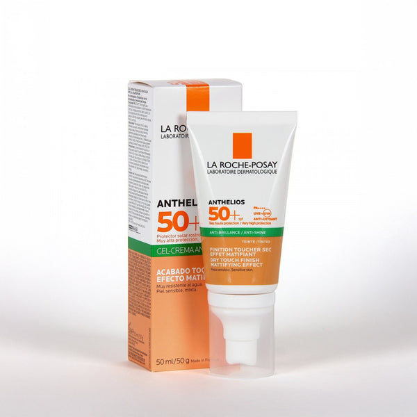 Antihelios Toque Seco con Color Efecto Mate 50SPF de 50ml.