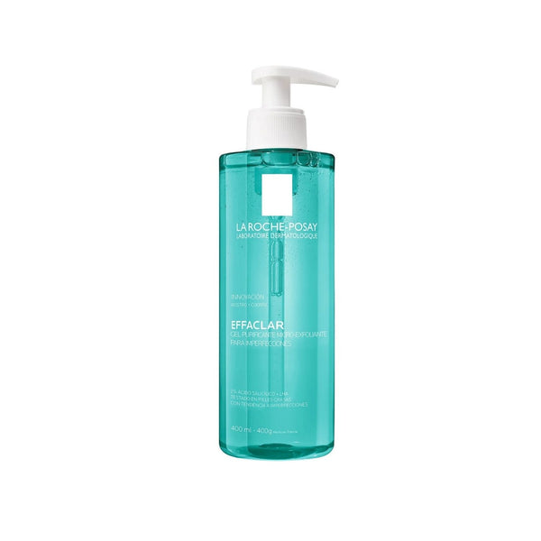 Effaclar Gel Purificante Micro Exfoliante La Roche-Posay (Verde) de 400ml.