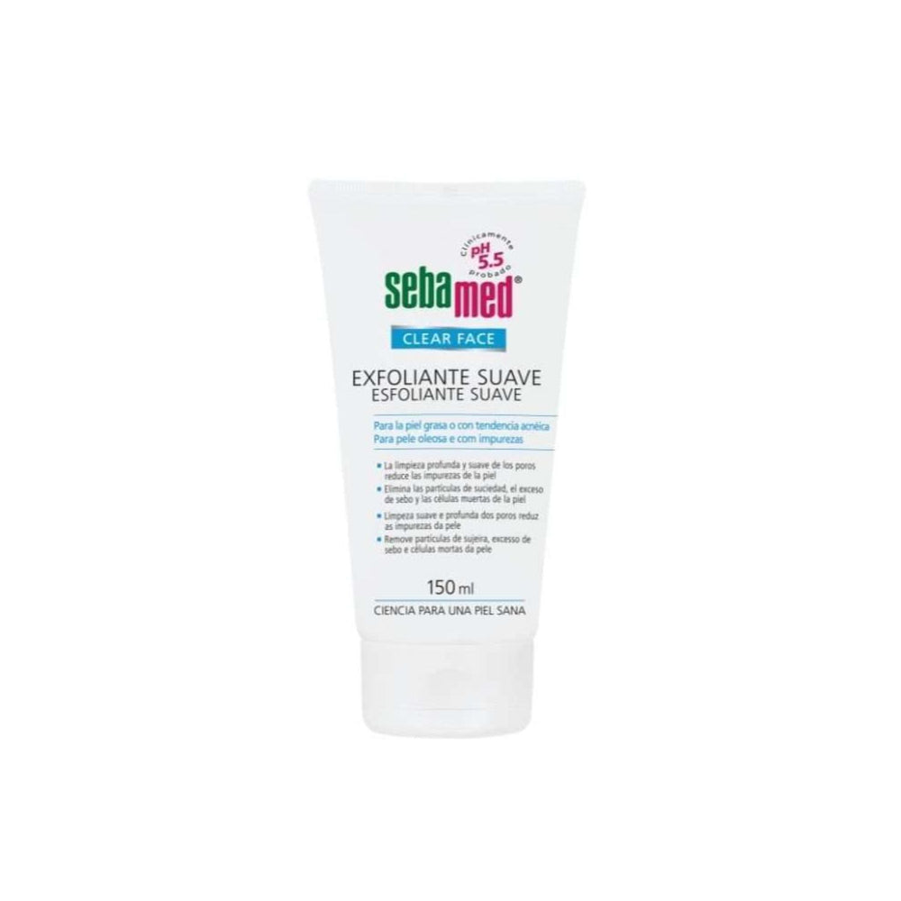 Exfoliante Suave Piel Grasa O Tend Acnéica Sebamed