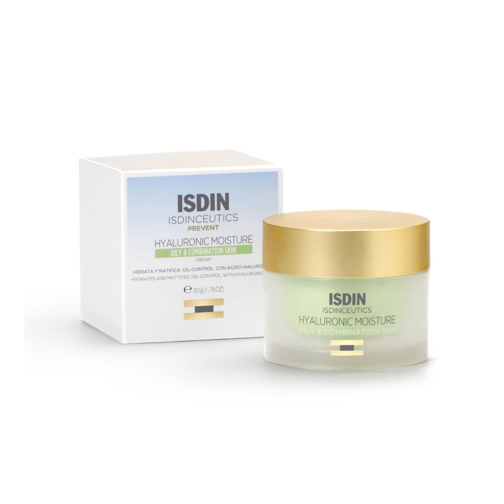 Hyaluronic Moisture Crema Piel Grasa Isdin de 50ml.