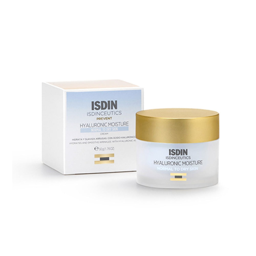 Hyaluronic Moisture Crema Piel Seca Isdin de 50ml.