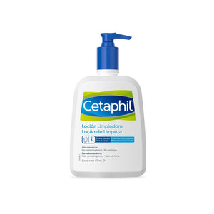 Loción limpiadora de piel sensible Cetaphil de 473 ml.