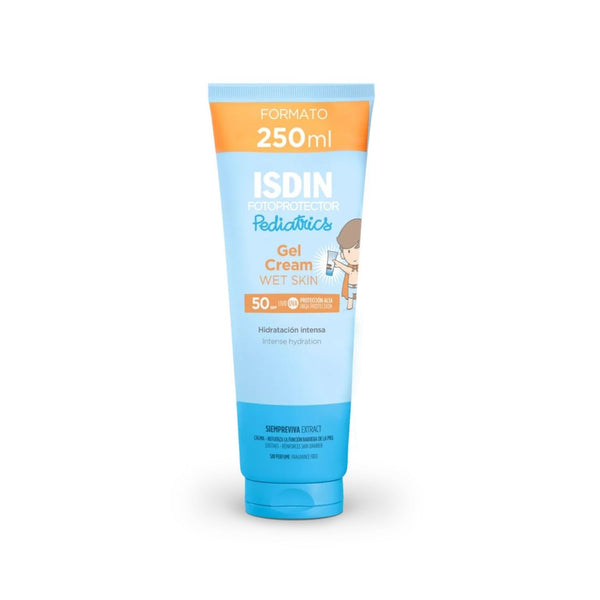 Fusion Isdin Gel Cream Wet Skin 50SPF Pediátrico de 250ml.