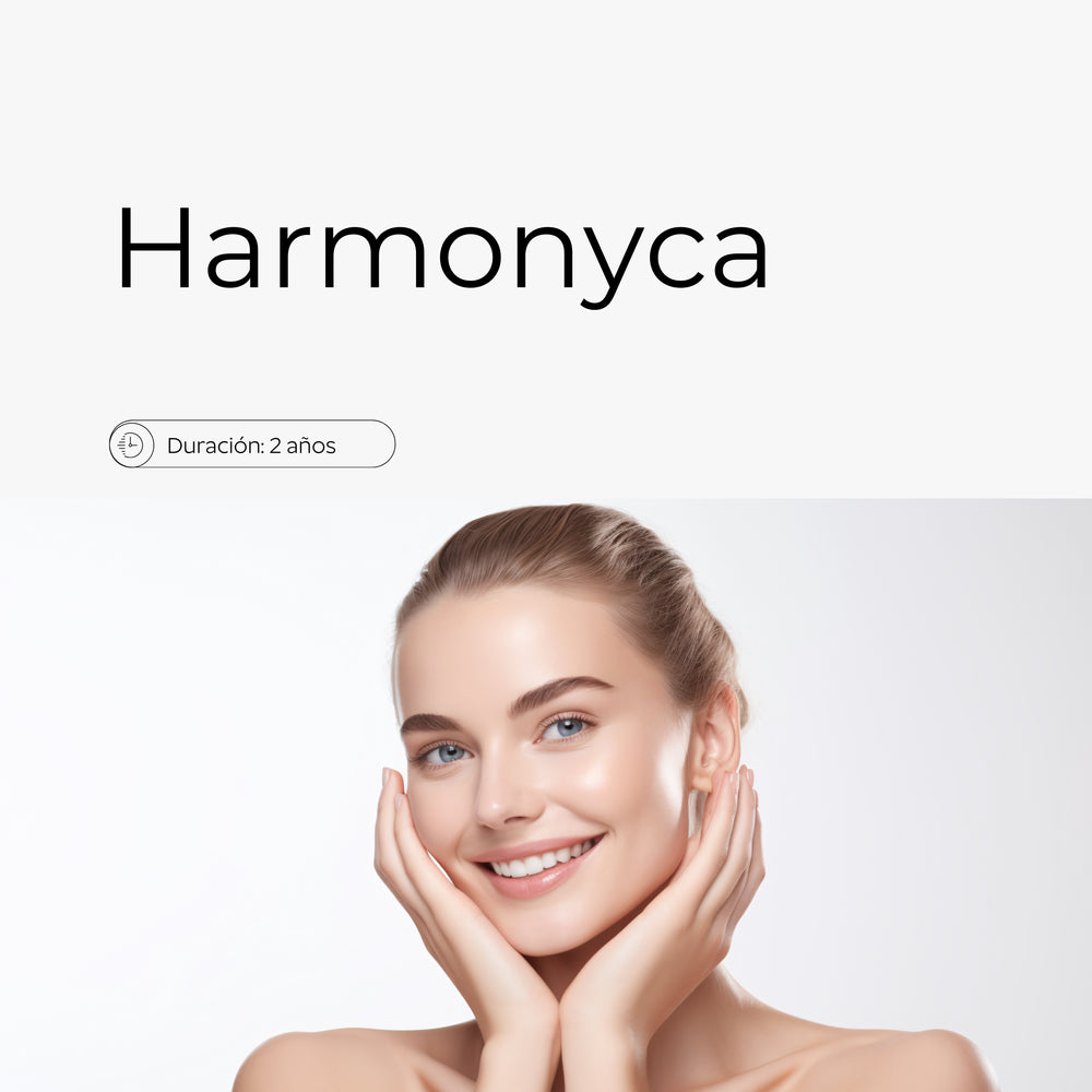 El tratamiento Harmonyca es un procedimiento de rejuvenecimiento facial que combina el uso de ácido hialurónico y un bioestimulador de colágeno (como la policaprolactona), diseñado para mejorar la calidad, elasticidad y volumen de la piel. Este tratamiento es ideal para restaurar la juventud de la piel, combatiendo la flacidez, arrugas y pérdida de volumen, proporcionando resultados naturales y duraderos.