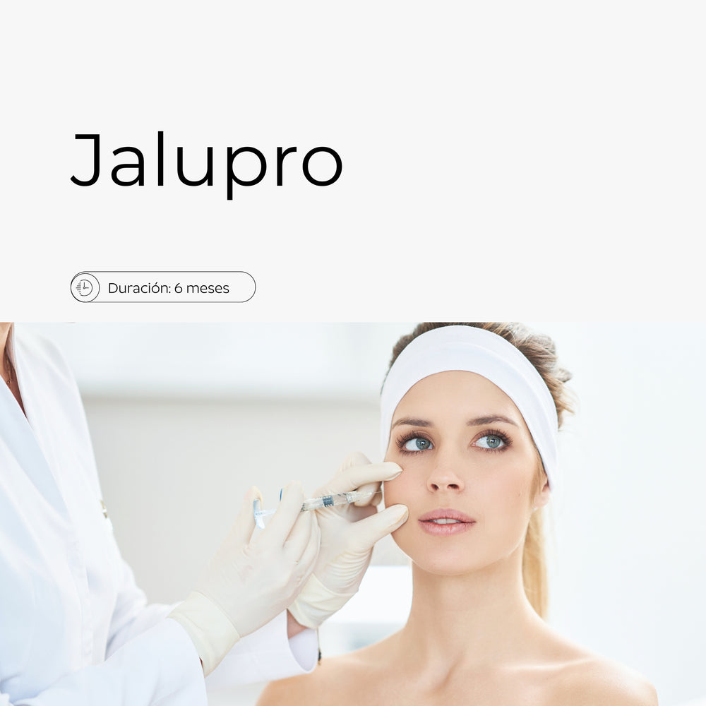 Los tratamientos Jalupro Classics, Jalupro HMW y Jalupro Superhydro son procedimientos estéticos que utilizan aminoácidos y ácido hialurónico para mejorar la calidad de la piel. Cada uno de estos tratamientos está diseñado para abordar diferentes necesidades de la piel, proporcionando hidratación, rejuvenecimiento y estimulación de colágeno para restaurar la vitalidad y elasticidad de la piel.
